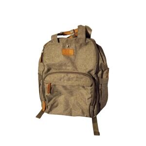 My Folrena Gray Diaper Bag Backpack Multifunction Travel Back Pack